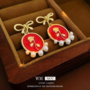 Medieval vintage earrings, women's earrings, designer craftsmanship